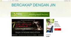 Desktop Screenshot of bercakapdenganjin.blogspot.com