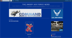 Desktop Screenshot of angryairforcenerd.blogspot.com