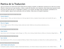 Tablet Screenshot of poeticadelatraduccion.blogspot.com
