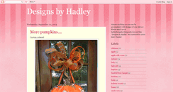 Desktop Screenshot of designsbyhadley.blogspot.com