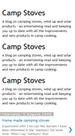 Mobile Screenshot of campingstoves-uk.blogspot.com