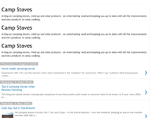 Tablet Screenshot of campingstoves-uk.blogspot.com