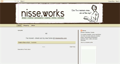 Desktop Screenshot of nisseworks.blogspot.com