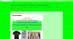 Desktop Screenshot of jasacucipakaian.blogspot.com