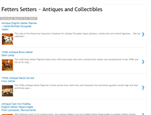 Tablet Screenshot of fetters-setters-antiques-collectibles.blogspot.com