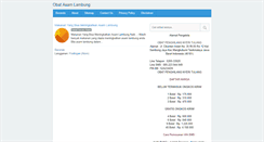 Desktop Screenshot of obatasamlabungme.blogspot.com
