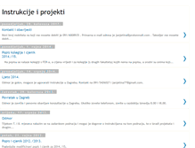 Tablet Screenshot of instrukcijeprojekti.blogspot.com