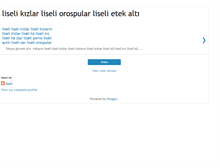 Tablet Screenshot of liselikizlar.blogspot.com