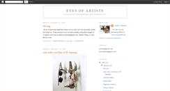 Desktop Screenshot of eyesofartists.blogspot.com