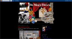 Desktop Screenshot of bemorefancy.blogspot.com