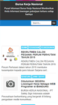 Mobile Screenshot of bursakerjanasional.blogspot.com