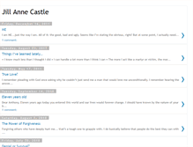 Tablet Screenshot of jillcastle.blogspot.com