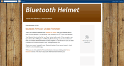 Desktop Screenshot of bluetoothhelmet.blogspot.com