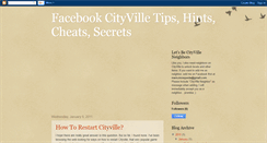 Desktop Screenshot of facebookcityvillemayor.blogspot.com