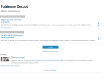 Tablet Screenshot of fabienne-despot.blogspot.com