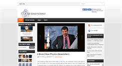 Desktop Screenshot of icecoldscience.blogspot.com