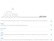 Tablet Screenshot of igloohouse.blogspot.com