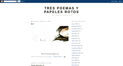 Desktop Screenshot of papeles-rotos.blogspot.com