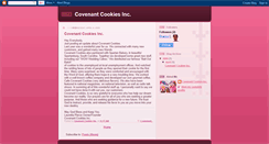 Desktop Screenshot of covenantcookiesinc.blogspot.com