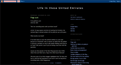 Desktop Screenshot of lifeuae.blogspot.com