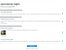 Tablet Screenshot of estheraprendendoingles.blogspot.com