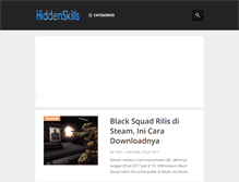 Tablet Screenshot of hiddenskills.blogspot.com