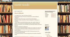 Desktop Screenshot of escribviendo1.blogspot.com