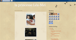 Desktop Screenshot of princesselea-mei.blogspot.com