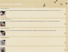 Tablet Screenshot of princesselea-mei.blogspot.com
