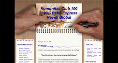 Desktop Screenshot of club100j.blogspot.com