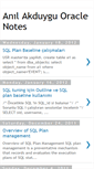 Mobile Screenshot of oracledatabasenotes.blogspot.com