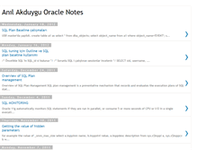 Tablet Screenshot of oracledatabasenotes.blogspot.com