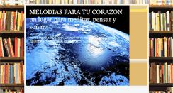 Desktop Screenshot of melodiasparatucorazon.blogspot.com