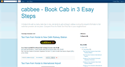 Desktop Screenshot of cabbee.blogspot.com