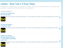 Tablet Screenshot of cabbee.blogspot.com