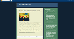 Desktop Screenshot of ictinhealthcare.blogspot.com