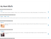 Tablet Screenshot of heartblogbeats.blogspot.com