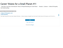 Tablet Screenshot of careervisionsbrendalcoleman.blogspot.com