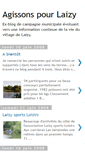 Mobile Screenshot of agissonspourlaizy.blogspot.com