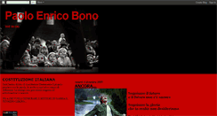 Desktop Screenshot of paoloenricobono.blogspot.com