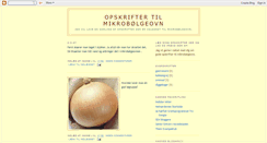 Desktop Screenshot of mikroovnmad.blogspot.com