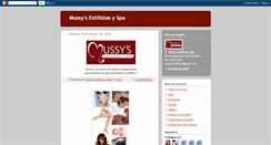 Desktop Screenshot of mussysestilistas.blogspot.com