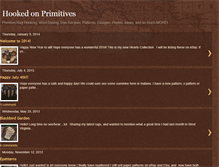 Tablet Screenshot of hookedonprimitives.blogspot.com