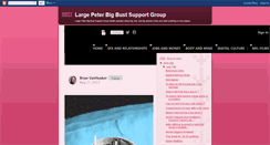 Desktop Screenshot of largepeterbigbustsupportgroup.blogspot.com