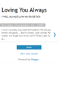 Mobile Screenshot of lovingyoualways.blogspot.com