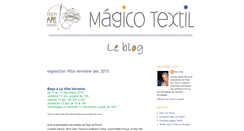 Desktop Screenshot of leblogmagicotextil.blogspot.com