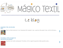 Tablet Screenshot of leblogmagicotextil.blogspot.com