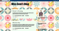 Desktop Screenshot of missgems.blogspot.com