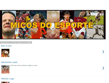 Tablet Screenshot of micosdoesporte.blogspot.com