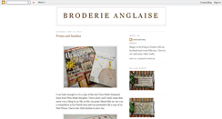 Desktop Screenshot of broderieanglais.blogspot.com